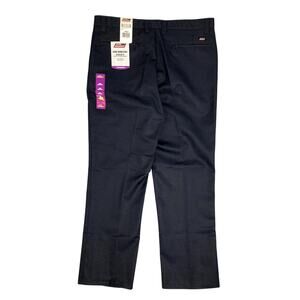 Dickies Pants Mens 40X32 Dark Navy Core Work Pant Regular Fit‎ Straight Leg